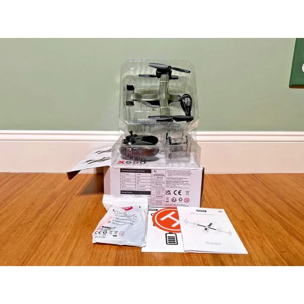 SYMA X550 Military RC Helicopter, 4CH Remote Control with High & Low Speed